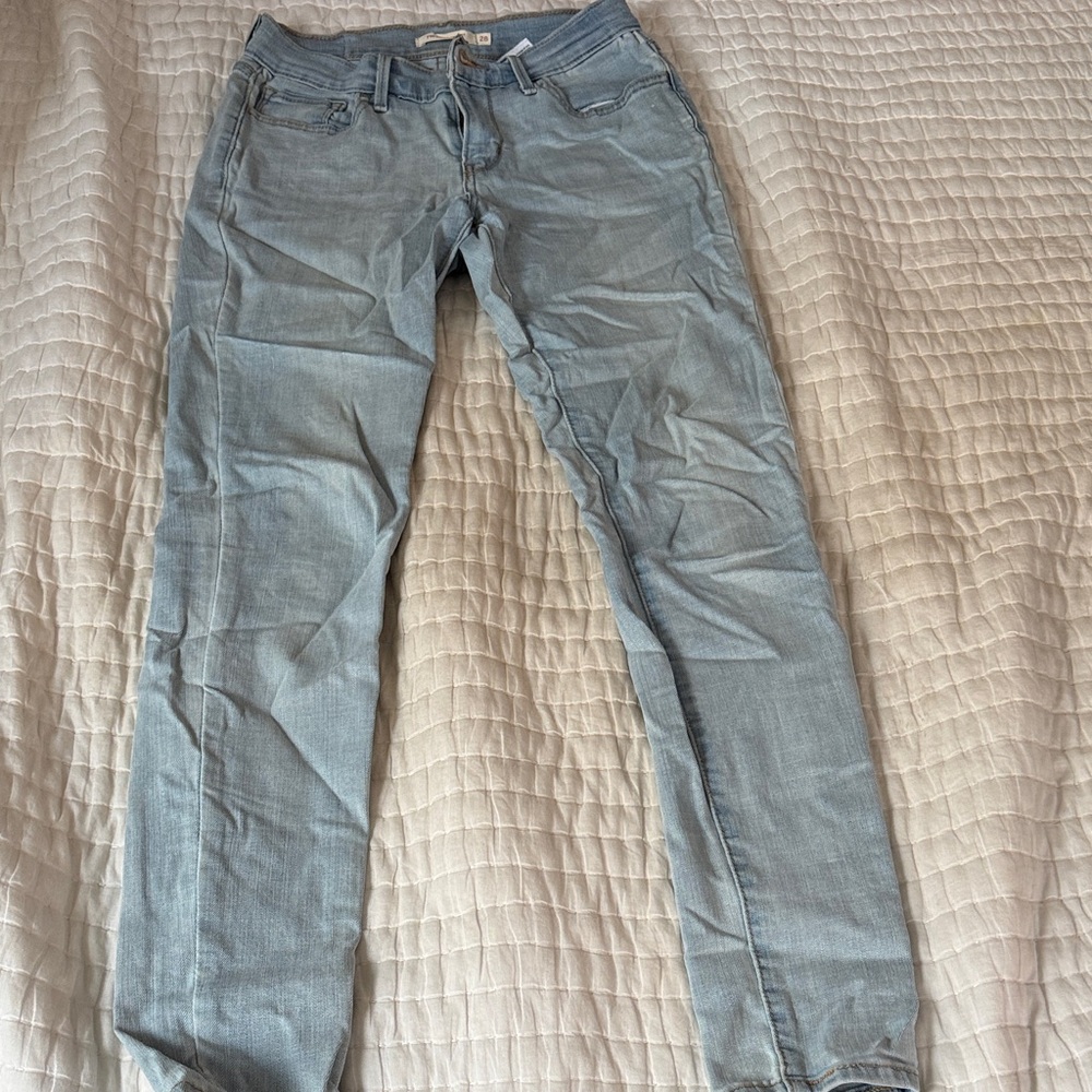 Levi's Women's Light Blue Skinny Jeans